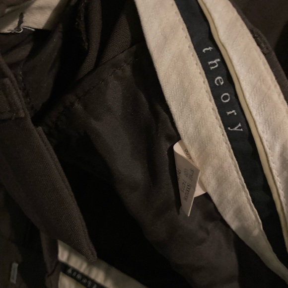 Theory wool pants. Brown-medium/dark. Size 00 - Picture 4 of 6